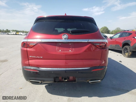 2022 Buick Enclave Premium with VIN 5GAERCKW5NJ163065, listed as a Copart auction lot 53825245 with 89,061 mi miles and Clean Title. Bid and sale history available at carsss.com. Image 6.