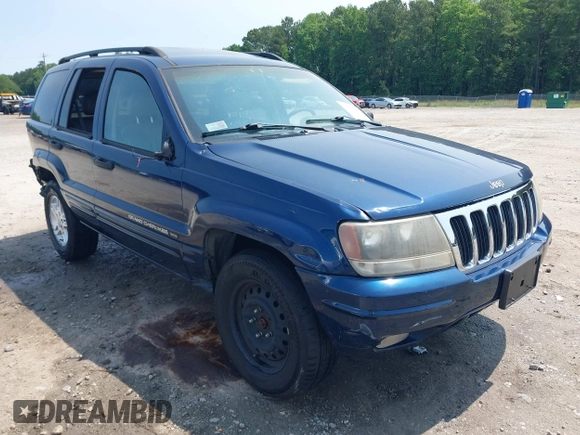 2002 Jeep Grand Cherokee Laredo with VIN 1J8GW48SX2C270339, listed as a IAAI auction lot 42390842 with Not provided miles and . Bid and sale history available at DreamBid. Image 1.