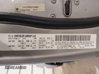 2014 Jeep Patriot Sport with VIN 1C4NJPBB2ED758884, listed as a IAAI auction lot 41290599 with 136,655 mi miles and . Bid and sale history available at DreamBid. Image 9.