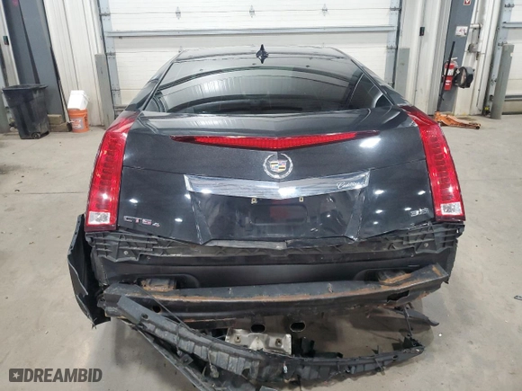 2013 Cadillac CTS Coupe Premium with VIN 1G6DS1E39D0100885, listed as a Copart auction lot 43530745 with 121,045 mi miles and Salvage Title. Bid and sale history available at carsss.com. Image 6.