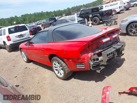 2002 Chevrolet Camaro Z28 z VIN 2G1FP22G222101109, wystawiony jako IAAI lot #39531558 z przebiegiem 100 136 mil mil oraz . Historia ofert i sprzedaży dostępna na DreamBid. Obrazek 3.