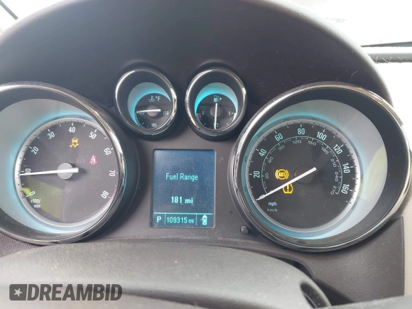 2016 Buick Verano Group with VIN 1G4PS5SK6G4164338, listed as a IAAI auction lot 42224308 with 109,315 mi miles and . Bid and sale history available at DreamBid. Image 7.