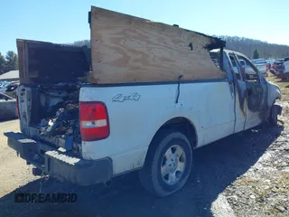 2008 Ford F-150 XL with VIN 1FTRF14W28KD69971, listed as a IAAI auction lot 41739421 with 1 mi miles. Bid and sale history available at carsss.com. Image 4.