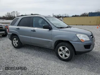 2010 Kia Sportage LX with VIN KNDKG3A45A7706946, listed as a Copart auction lot 50245845 with 111,884 mi miles and Salvage Title. Bid and sale history available at carsss.com. Image 4.