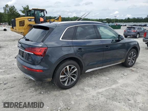 2021 Audi Q5 Premium Plus с VIN WA1BAAFY0M2007561, выставлен на аукционе Copart как лот 58225755 с пробегом 96 186 миль миль и Списание • Salvage title. История ставок и продаж доступна на DreamBid. Изображение 3.