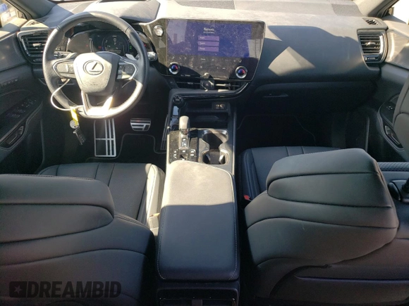 2024 Lexus NX with VIN JTJKKCFZ6R2023033, listed as a Copart auction lot 46815675 with 17,133 mi miles and Salvage Title. Bid and sale history available at carsss.com. Image 8.