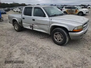 2003 Dodge Dakota SLT with VIN 1D7HL48X13S151334, listed as a Copart auction lot 82016764 with 216,281 mi miles and Salvage Title. Bid and sale history available at carsss.com. Image 10.