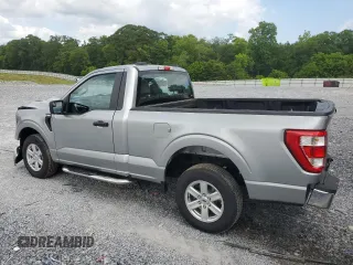 2023 Ford F-150 XL with VIN 1FTMF1C57PKF86630, listed as a Copart auction lot 59172785 with 14,840 mi miles and Salvage title. Bid and sale history available at DreamBid. Image 2.