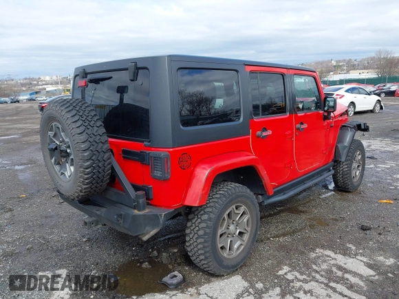 2016 Jeep Wrangler Unlimited Rubicon with VIN 1C4BJWFG1GL293302, listed as a IAAI auction lot 41811485 with 30,101 mi miles and . Bid and sale history available at DreamBid. Image 4.