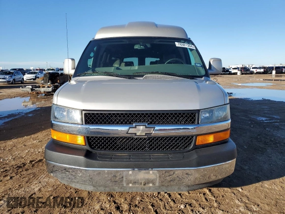 2005 Chevrolet Express Cargo Van YF7 Upfitter with VIN 1GBFG15T351269064, listed as a Copart auction lot 78981304 with 70,663 mi miles and Salvage Title. Bid and sale history available at carsss.com. Image 5.