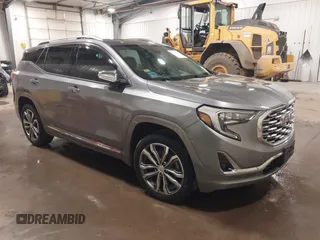 2019 GMC Terrain Denali z VIN 3GKALXEX2KL174723, wystawiony jako IAAI lot #41453790 z przebiegiem 77 193 mil mil oraz . Historia ofert i sprzedaży dostępna na DreamBid. Obrazek 1.
