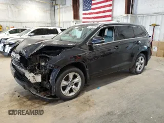2016 Toyota Highlander Limited with VIN 5TDDKRFH8GS347533, listed as a Copart auction lot 61404635 with 127,128 mi miles and Clean title. Bid and sale history available at DreamBid. Image 1.