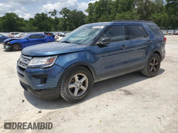 2018 Ford Explorer с VIN 1FM5K7B89JGB39866, выставлен на аукционе Copart как лот 55853595 с пробегом 103 763 миль миль и Списание • Salvage title. История ставок и продаж доступна на DreamBid. Изображение 1.