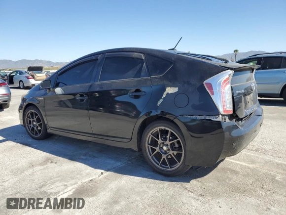 2013 Toyota Prius One with VIN JTDKN3DU4D5585313, listed as a Copart auction lot 50271205 with 137,590 mi miles and Salvage Title. Bid and sale history available at carsss.com. Image 2.
