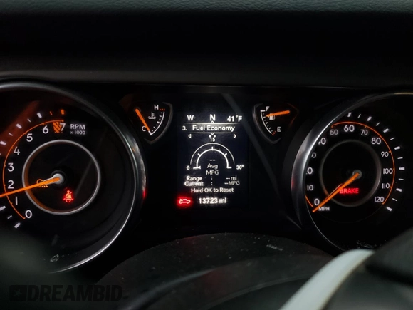 2022 Jeep Gladiator Willys with VIN 1C6HJTAG5NL112545, listed as a Copart auction lot 87320534 with 13,723 mi miles and Salvage title. Bid and sale history available at DreamBid. Image 9.