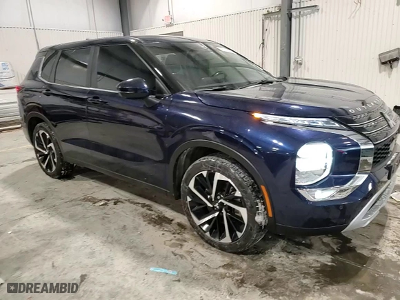 2022 Mitsubishi Outlander SE with VIN JA4J4UA85NZ080719, listed as a Copart auction lot 45142245 with 52,505 mi miles and Salvage Title. Bid and sale history available at carsss.com. Image 12.