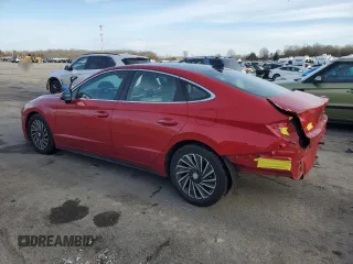 2020 Hyundai Sonata Hybrid Limited with VIN KMHL54JJ1LA012830, listed as a Copart auction lot 43730775 with 61,717 mi miles and Salvage Title. Bid and sale history available at carsss.com. Image 2.