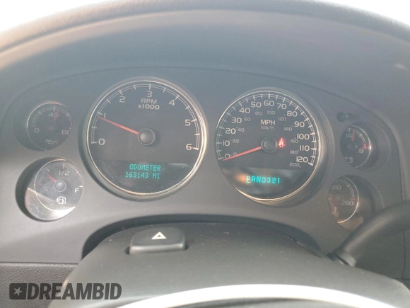 2007 Chevrolet Avalanche 3LT with VIN 3GNFK12377G311648, listed as a Copart auction lot 62851815 with 163,143 mi miles and Clean title. Bid and sale history available at DreamBid. Image 9.