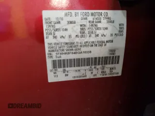 2011 Ford Explorer Limited с VIN 1FMHK8F84BGA10318, выставлен на аукционе Copart как лот 54108425 с пробегом 169 965 миль миль и Чистый • Clean title. История ставок и продаж доступна на DreamBid. Изображение 13.