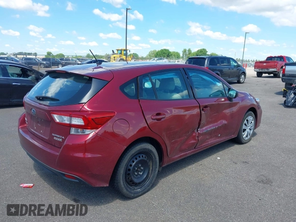 2017 Subaru Impreza with VIN 4S3GTAA69H3710376, listed as a IAAI auction lot 42326736 with 53,803 mi miles and . Bid and sale history available at DreamBid. Image 4.