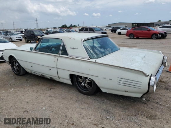 1961 Ford Thunderbird with VIN 1Y71Z127236, listed as a Copart auction lot 54090175 with 75,211 mi miles and Clean Title. Bid and sale history available at DreamBid. Image 2.