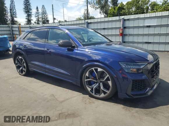 2022 Audi RS Q8 z VIN WU1ARBF19ND008770, wystawiony jako Copart lot #55914865 z przebiegiem 16 393 mil mil oraz Szkoda całkowita • Salvage title. Historia ofert i sprzedaży dostępna na DreamBid. Obrazek 4.