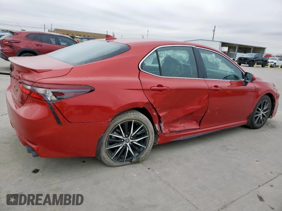 2023 Toyota Camry SE with VIN 4T1G11AK0PU172352, listed as a Copart auction lot 46303455 with 54,374 mi miles and Clean Title. Bid and sale history available at DreamBid. Image 3.