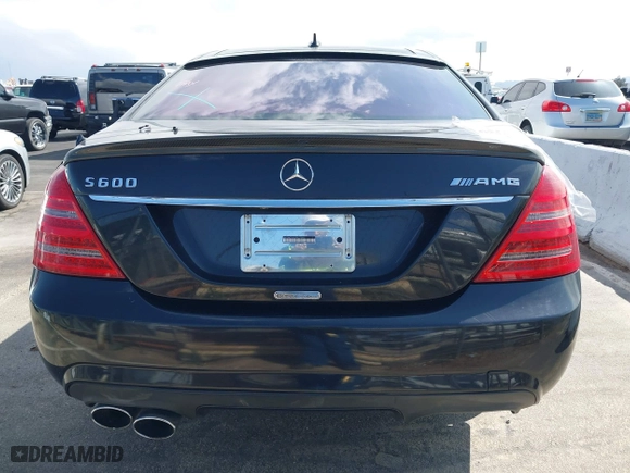 2009 Mercedes-Benz S-Class 5.5L V12 with VIN WDDNG76X09A273645, listed as a IAAI auction lot 41927453 with 1 mi miles. Bid and sale history available at carsss.com. Image 16.