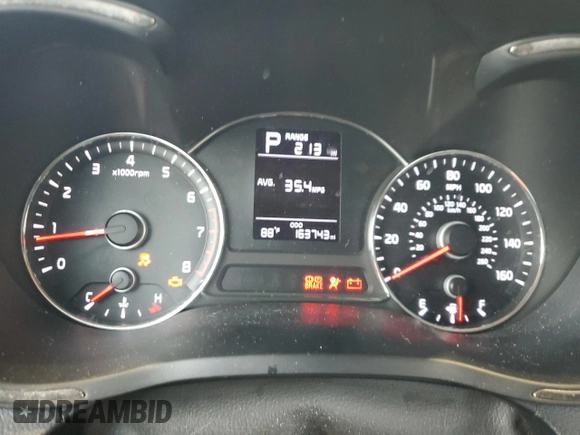 2017 Kia Forte LX with VIN 3KPFK4A75HE027818, listed as a Copart auction lot 51039415 with 163,743 mi miles and Non Repairable. Bid and sale history available at carsss.com. Image 9.