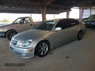 2002 Lexus GS 300 with VIN JT8BD69S020164385, listed as a Copart auction lot 42168165 with 154,316 mi miles and Salvage Title. Bid and sale history available at carsss.com. Image 1.
