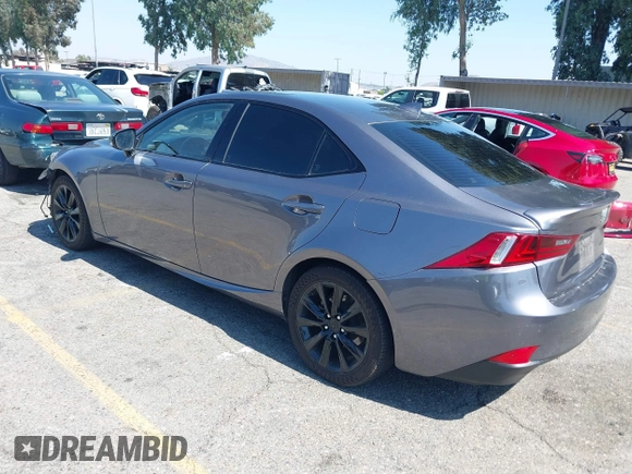2015 Lexus IS 250 with VIN JTHBF1D23F5080235, listed as a IAAI auction lot 42482379 with 119,640 mi miles and . Bid and sale history available at DreamBid. Image 3.