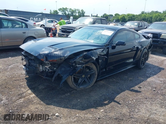 2018 Ford Mustang EcoBoost with VIN 1FA6P8TH0J5171587, listed as a IAAI auction lot 42591299 with Not provided miles and . Bid and sale history available at DreamBid. Image 17.
