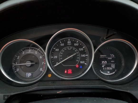 2015 Mazda 6 i Touring with VIN JM1GJ1V53F1189459, listed as a Copart auction lot 53031775 with 111,956 mi miles and Salvage Title. Bid and sale history available at DreamBid. Image 9.