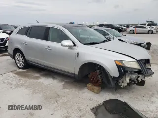 2010 Lincoln MKT EcoBoost with VIN 2LMHJ5AT2ABJ04737, listed as a Copart auction lot 50027895 with 176,887 mi miles and Salvage Title. Bid and sale history available at DreamBid. Image 4.
