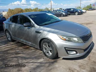 2015 Kia Optima LX with VIN 5XXGM4A78FG474095, listed as a IAAI auction lot 42777000 with 199,243 mi miles and . Bid and sale history available at DreamBid. Image 1.
