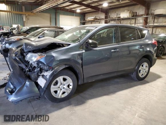 2014 Toyota RAV4 LE z VIN 2T3ZFREV4EW074622, wystawiony jako Copart lot #56595595 z przebiegiem 122 818 mil mil oraz Szkoda całkowita • Salvage title. Historia ofert i sprzedaży dostępna na DreamBid. Obrazek 1.