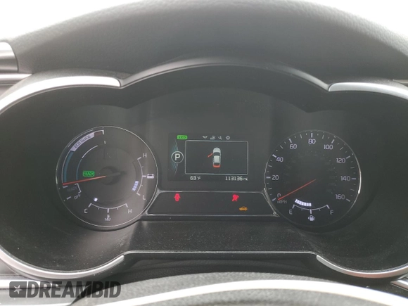 2015 Kia Optima with VIN KNAGM4AD2F5079501, listed as a Copart auction lot 55307585 with 113,136 mi miles and Salvage Title. Bid and sale history available at DreamBid. Image 9.