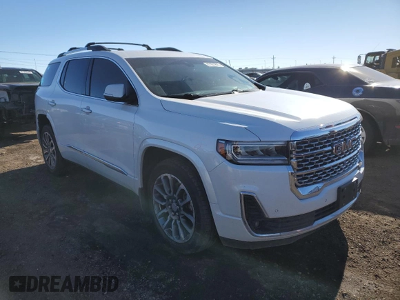 2020 GMC Acadia Denali with VIN 1GKKNXLS3LZ197380, listed as a Copart auction lot 87923805 with 36,187 mi miles and Salvage Title. Bid and sale history available at carsss.com. Image 4.