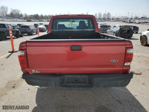 2004 Ford Ranger XL with VIN 1FTYR14U34PB00618, listed as a Copart auction lot 49160345 with 167,582 mi miles and Salvage Title. Bid and sale history available at carsss.com. Image 6.