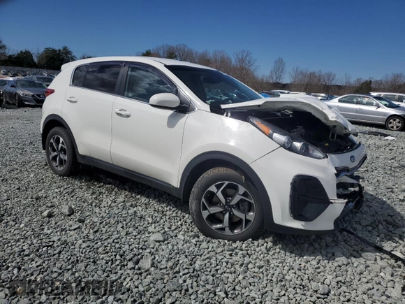 2020 Kia Sportage LX with VIN KNDPM3AC1L7780907, listed as a Copart auction lot 49606625 with 52,416 mi miles and Salvage Title. Bid and sale history available at carsss.com. Image 4.