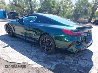 2020 BMW M8 with VIN WBSAE0C08LCD01468, listed as a IAAI auction lot 41744786 with 48,829 mi miles. Bid and sale history available at carsss.com. Image 3.
