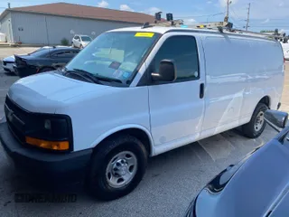 2017 Chevrolet Express Cargo with VIN 1GCWGAFF7H1324799, listed as a IAAI auction lot 42886617 with 214,293 mi miles and . Bid and sale history available at DreamBid. Image 29.