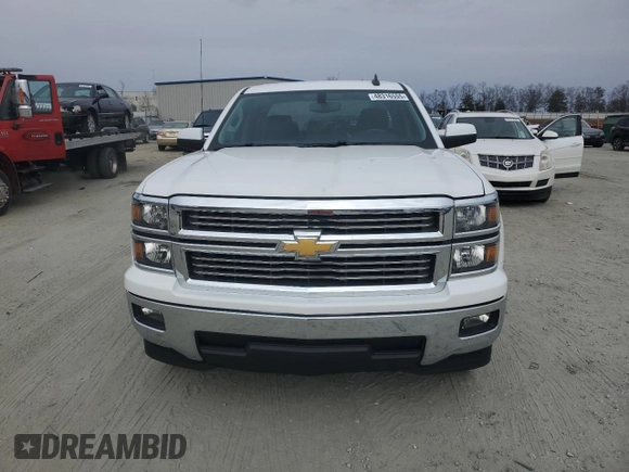2015 Chevrolet Silverado 1500 LT with VIN 1GCRCREC0FZ382122, listed as a Copart auction lot 48316555 with 92,407 mi miles and Salvage Title. Bid and sale history available at carsss.com. Image 5.