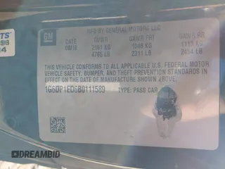 2011 Cadillac CTS Premium с VIN 1G6DP1ED6B0111589, выставлен на аукционе IAAI как лот 41651523 с пробегом 233 325 миль миль и . История ставок и продаж доступна на DreamBid. Изображение 9.