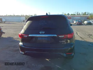 2019 Infiniti QX60 LUXE with VIN 5N1DL0MN0KC548592, listed as a IAAI auction lot 41305876 with 142,064 mi miles. Bid and sale history available at carsss.com. Image 16.
