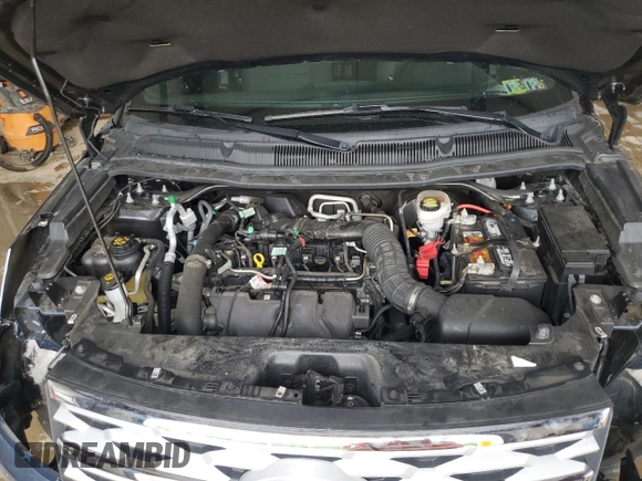 2019 Ford Explorer XLT with VIN 1FM5K8DHXKGA86194, listed as a Copart auction lot 62643405 with 61,774 mi miles and Salvage title. Bid and sale history available at DreamBid. Image 12.
