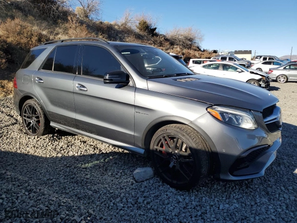 2017 Mercedes-Benz GLE with VIN 4JGDA7FB0HA862684, listed as a Copart auction lot 82021324 with NaN miles and Clean Title. Bid and sale history available at carsss.com. Image 4.
