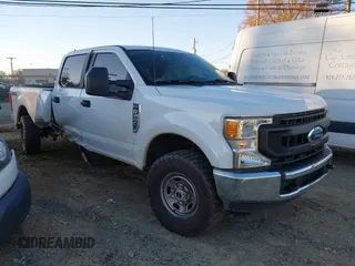 2021 Ford Super Duty F-250 SRW XL with VIN 1FT7W2B6XMED85909, listed as a IAAI auction lot 41154972 with 78,192 mi miles. Bid and sale history available at carsss.com. Image 1.