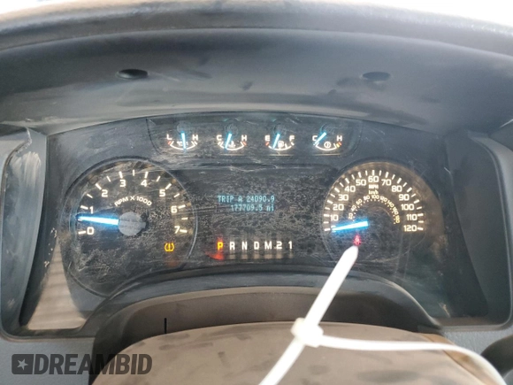2013 Ford F-150 XL with VIN 1FTFW1EF0DKG54969, listed as a Copart auction lot 59775795 with 177,709 mi miles and Salvage title. Bid and sale history available at DreamBid. Image 9.