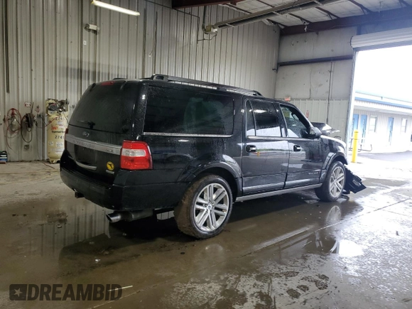 2017 Ford Expedition Max Platinum с VIN 1FMJK1MT0HEA58242, выставлен на аукционе Copart как лот 56903255 с пробегом 92 653 миль миль и Списание • Salvage title. История ставок и продаж доступна на DreamBid. Изображение 3.
